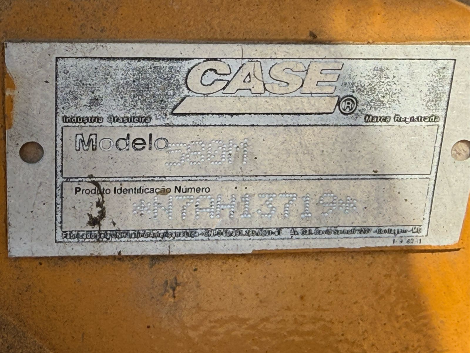 RETROESCAVADEIRA CASE MODELO 580M 4x2 