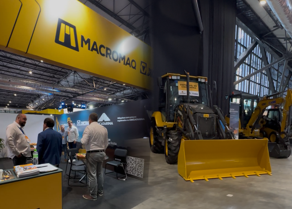 Macromaq apresenta soluções XCMG no COMAC 2025 e reforça parceria com municípios