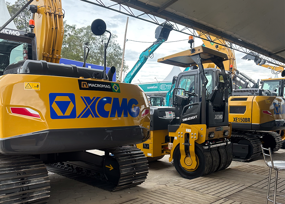 Macromaq na ENOTE 2025: destacando a linha amarela XCMG no maior evento de terraplanagem do Sul do Brasil