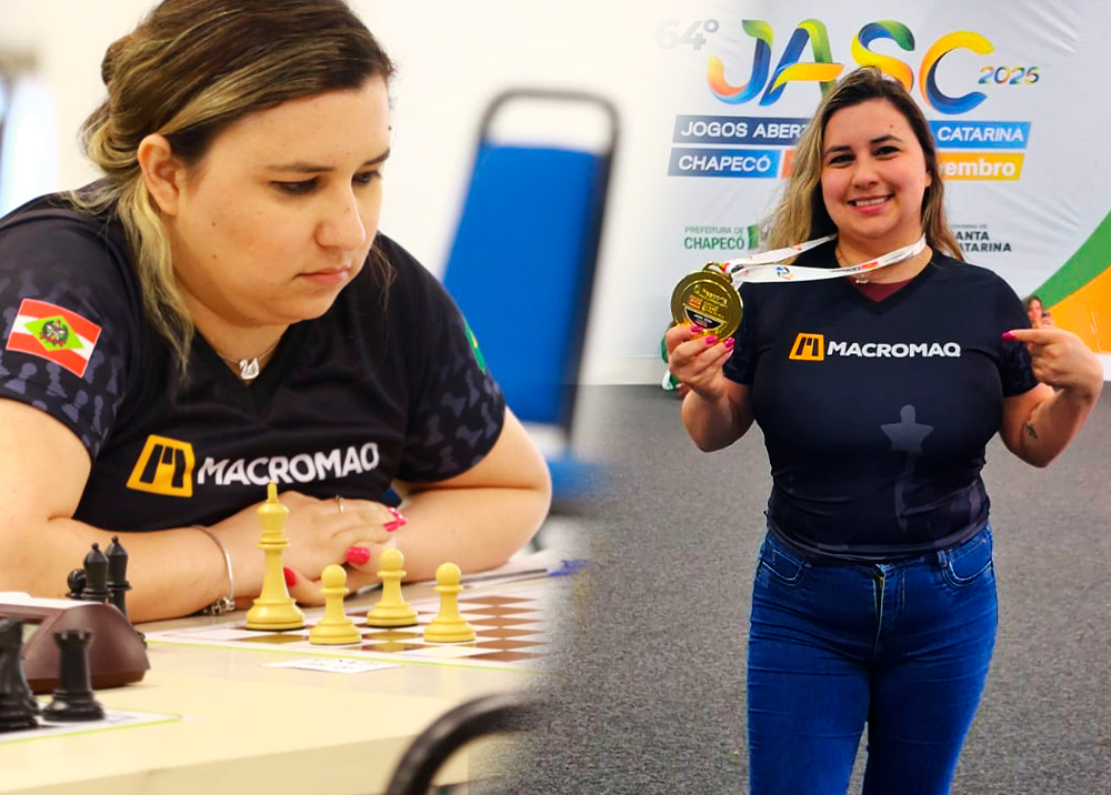 Thauane: Técnica, Campeã e Referência no Xadrez Catarinense