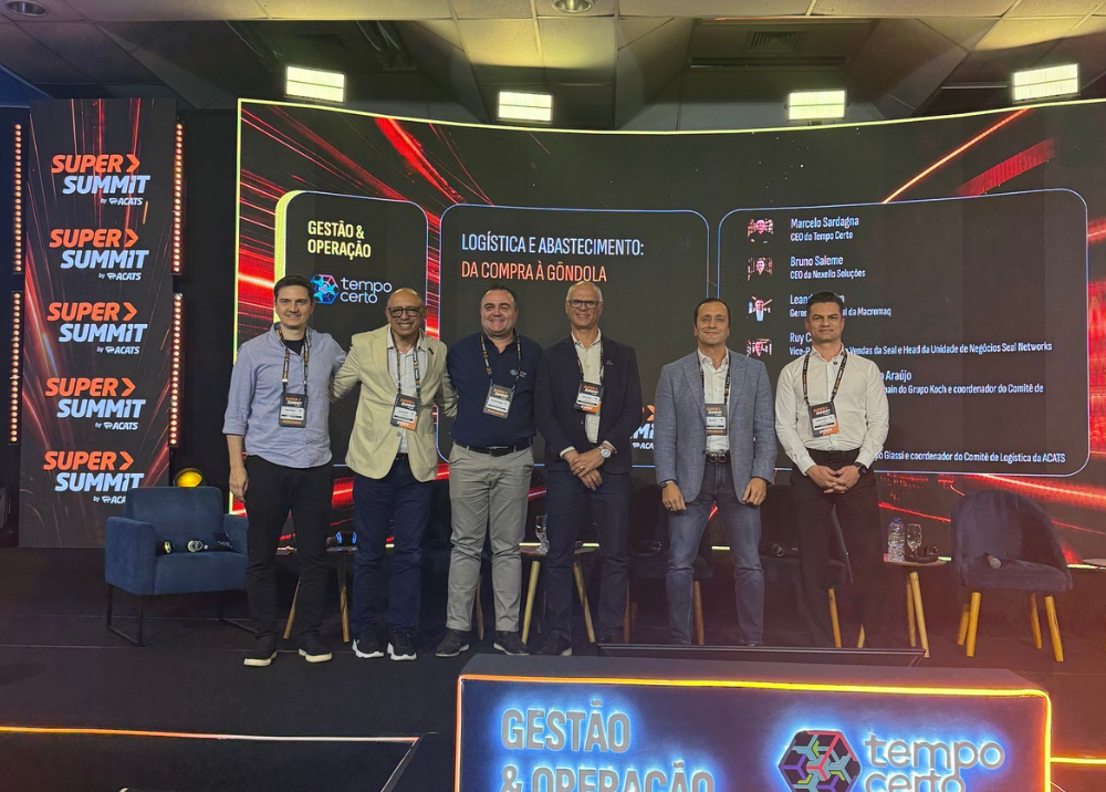 Leandro Vieira participa de debate sobre logística e abastecimento no Super Summit