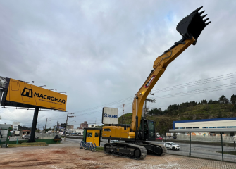 Escavadeira XCMG XE380G agora disponível na Macromaq