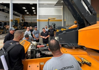 Macromaq realiza treinamento técnico sobre diagnósticos e falhas em plataformas Tesoura XEN/XENS e Articulada GTHZ da Hangcha