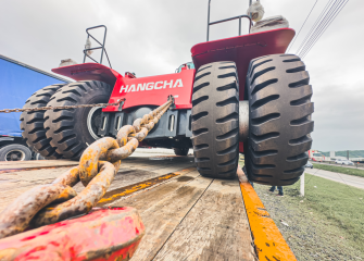 Reach Stacker Hangcha: desempenho robusto para a nova era da logística portuária